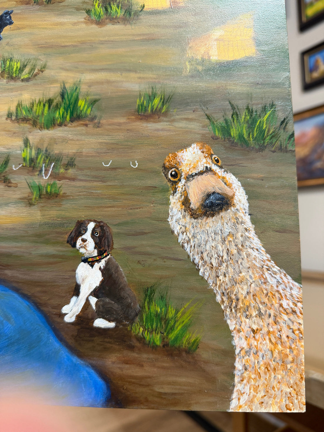 Part 26—A Goose PHOTOBOMBS My Painting!